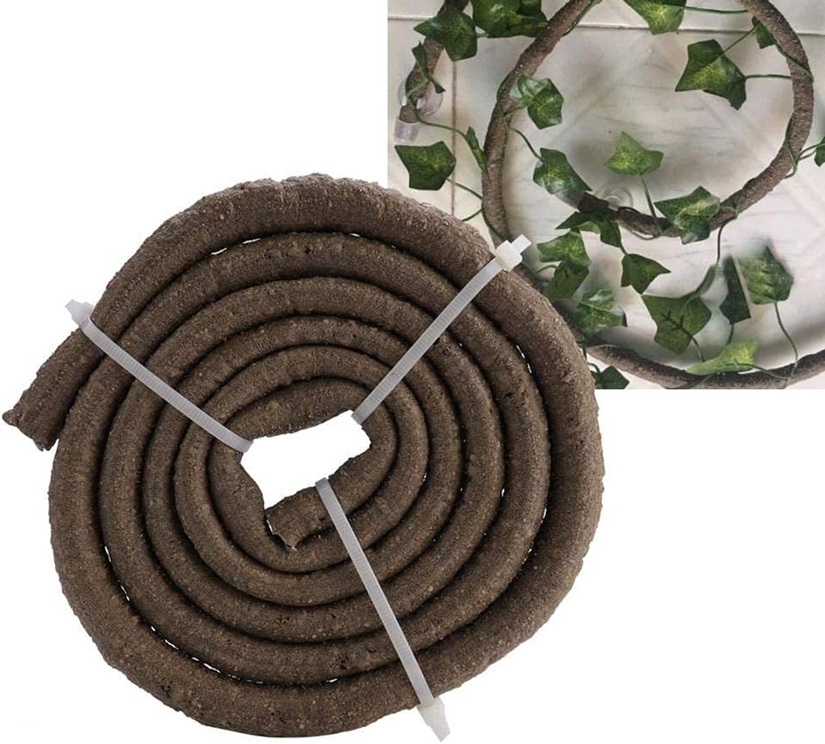 klimtak 5ft flexibele reptielen jungle wijnstokken terrarium rotan