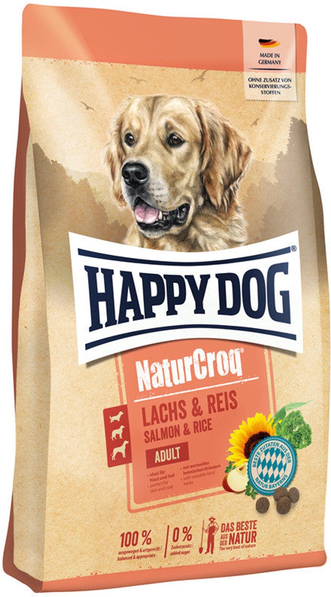 Happy Dog Happy Dog NaturCroq Lachs & Reis (Zalm en Rijst) - 11 kg