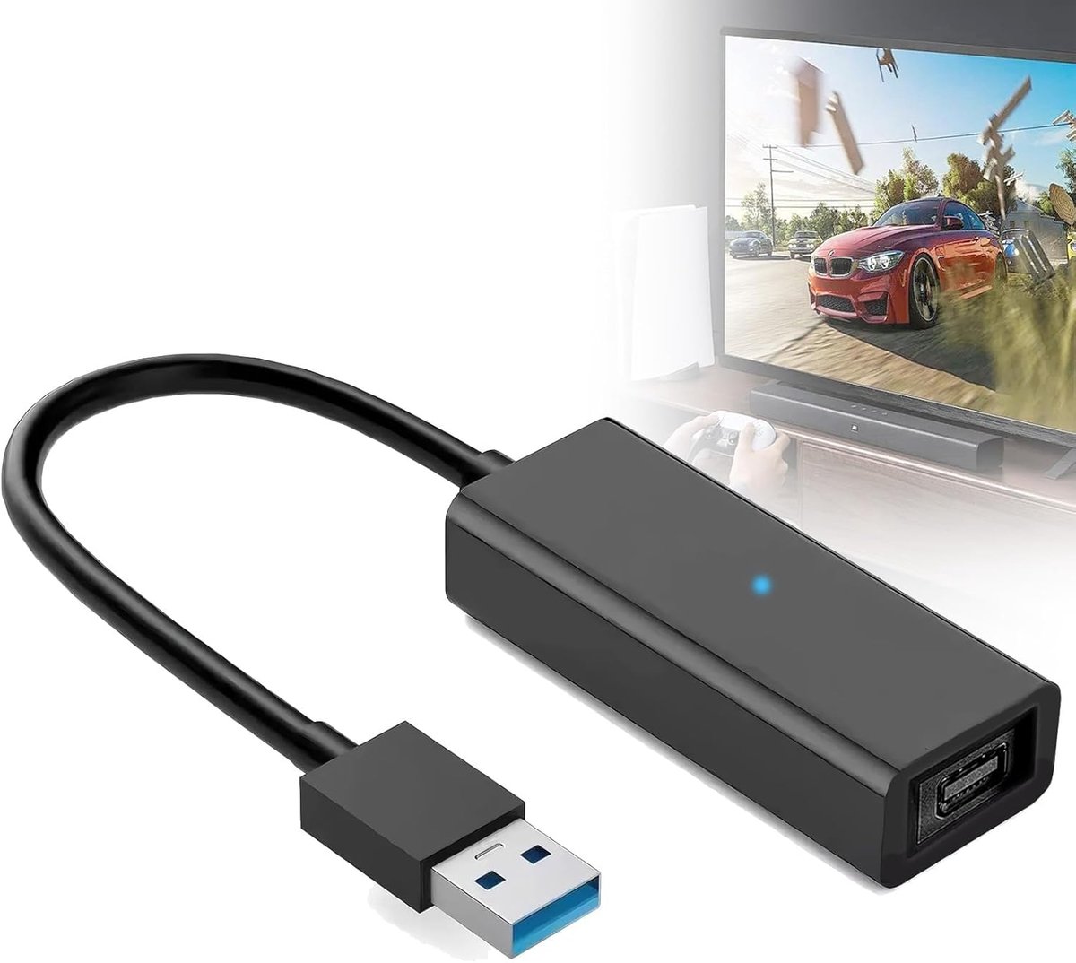 PS VR-adapter voor PS5 camera - USB 3.0 - compatibel met PS5 Pro/Slim/VR - verbeter je gamingervaring - ShopVlot