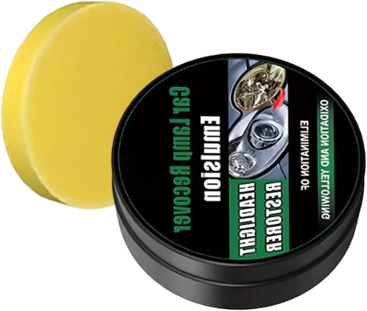 Koplamp Restauratie Kit - Koplamp Herstel Set - Auto Onderhoud - Niet-schurend Reinigen - 100g - N.v.t.