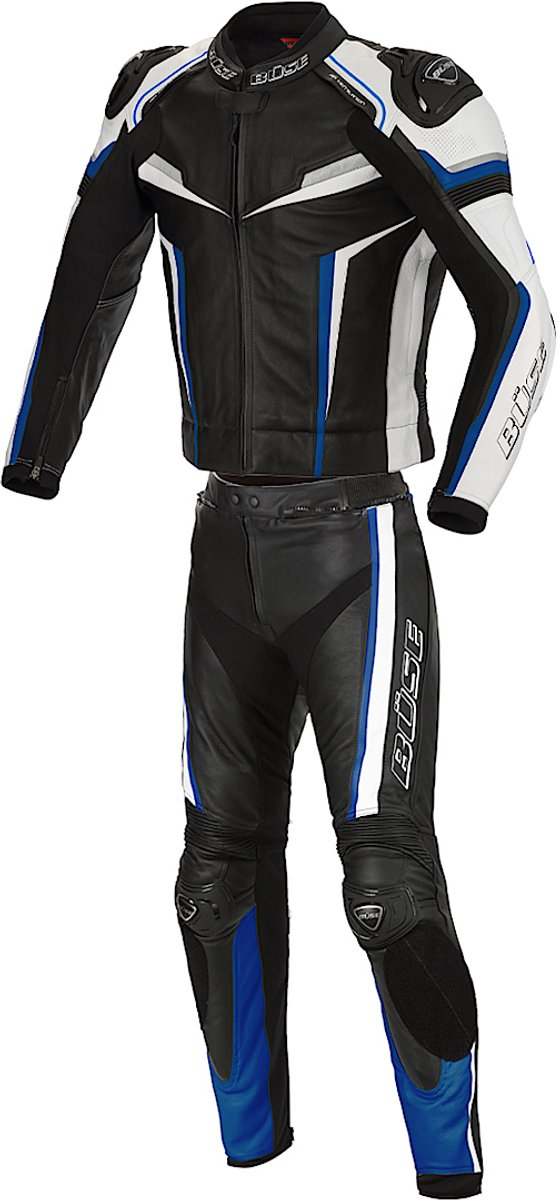 Büse Mille Zwart Blauw 2-Delig Motorpak - Racepak