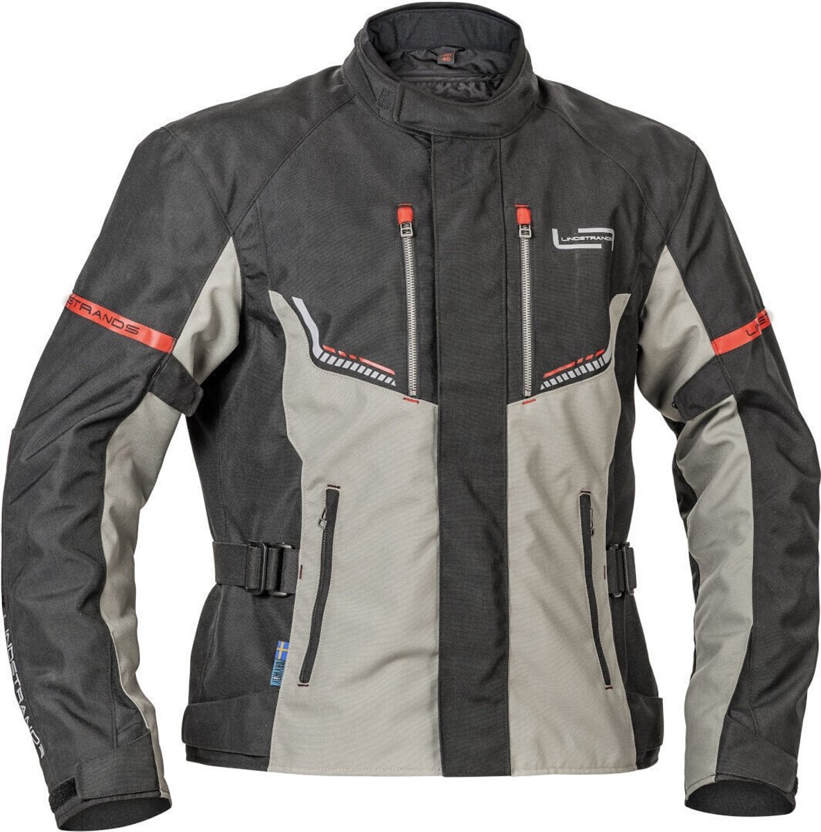 Lindstrands Lomsen waterdichte motorfiets textiel jas -