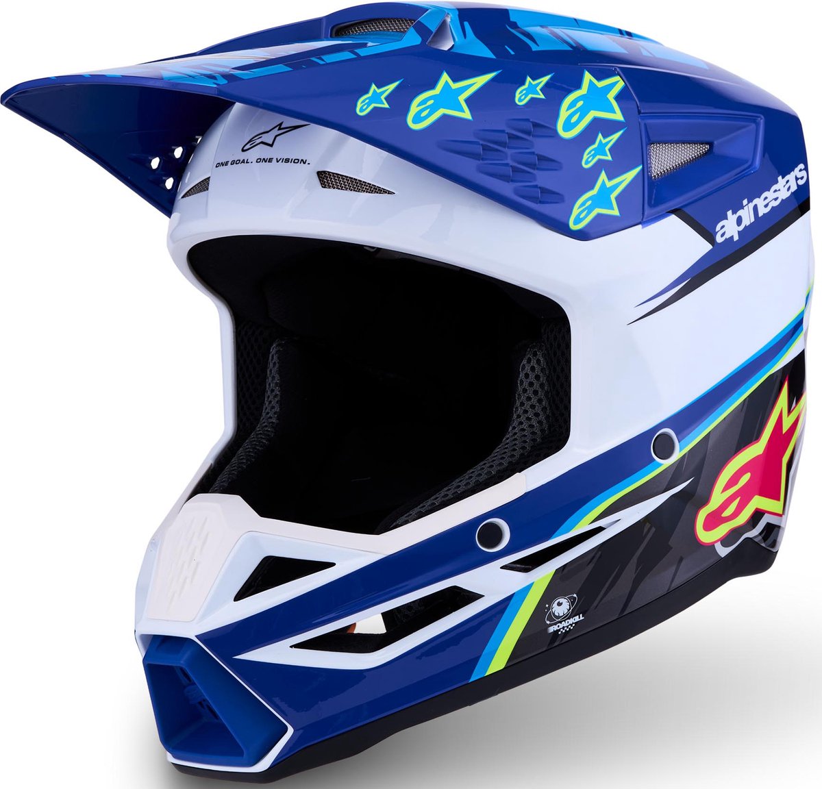 Alpinestars S-M3 Falcon Jeugd motocrosshelm -