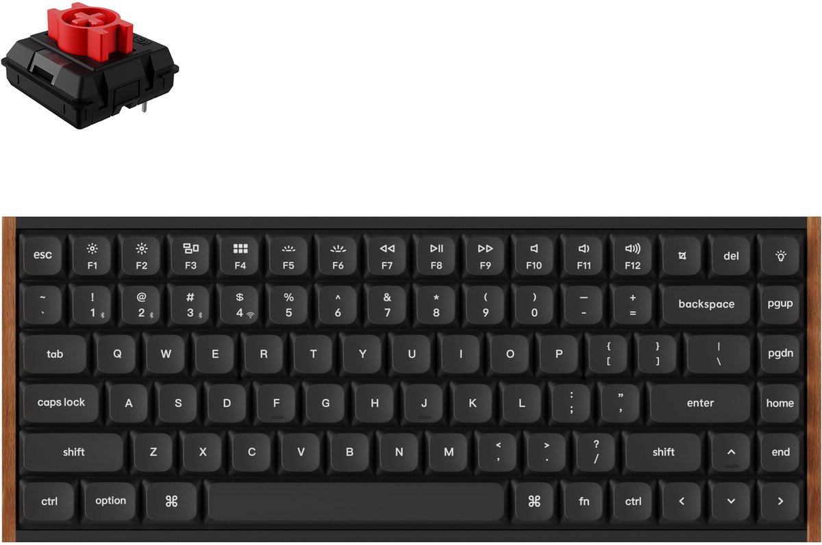 Keychron K3 Ultra - Mechanisch Toetsenbord - Rode Schakelaar thumbnail 5