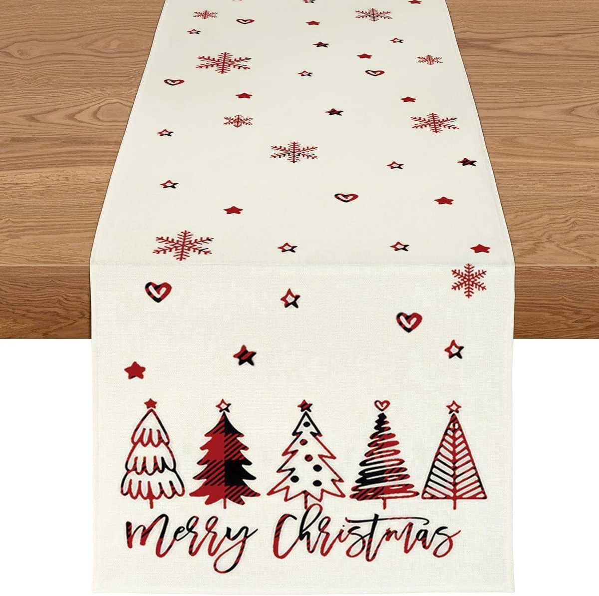 Tafelrunner Winter Waterafstotend - Moderne Tafel Decoratie voor