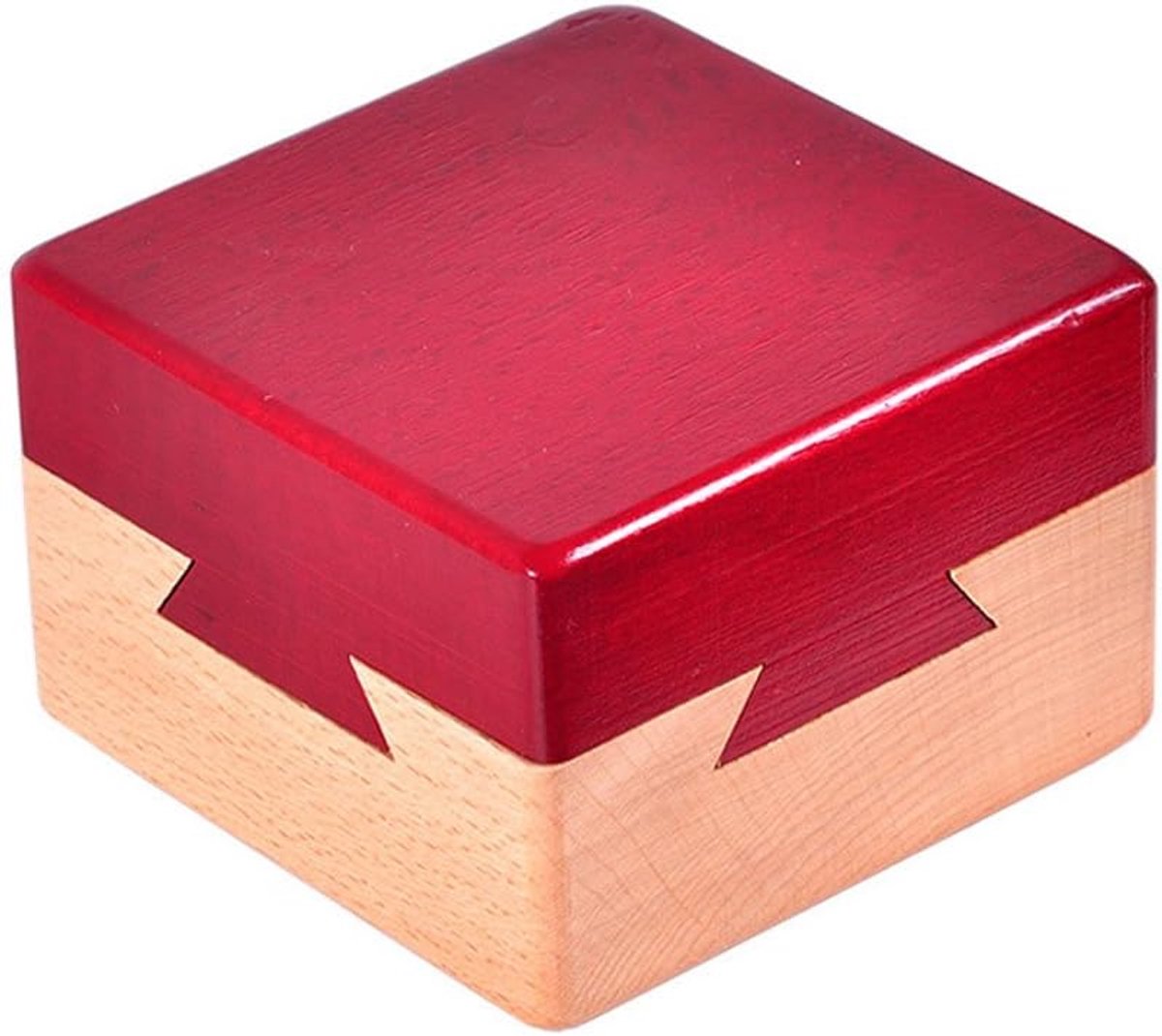 (style 1) - Zernnis Wooden Magic Puzzle Brain Teaser Lock Box for Intelligence Games