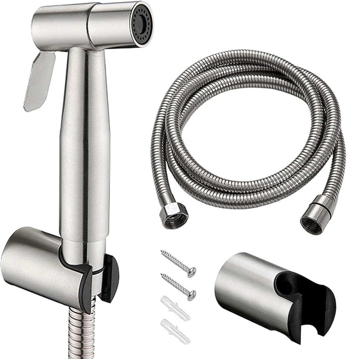 Bidet handdouche set, roestvrij staal 304 handdouche toilet met 150