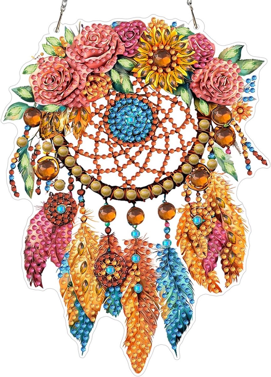 Diamond Painting hanger dromenvanger volwassenen, diamond painting