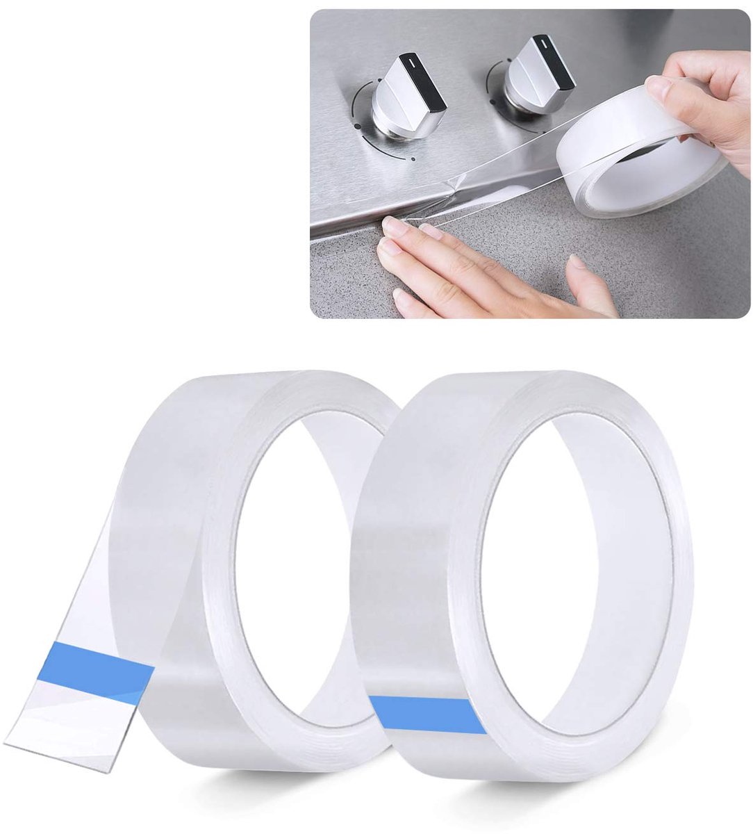 2 rollen afdichtingstape, zelfklevend, waterdichte vuile tape