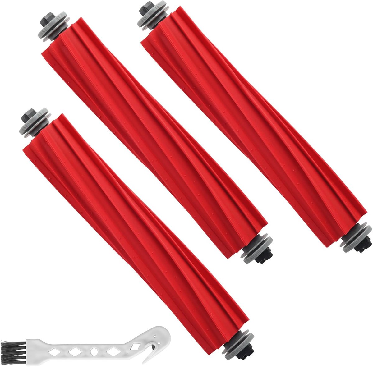 3 stuks hoofdborstelaccessoires, compatibel met Roborock S7 / S7 Plus / S7 MaxV Ultra / S7 MaxV / S7 Pro Ultra / S7 Max Ultra/Q Revo / Q7 / Q7 Max / Q7 Max Plus / Q7 MaxV Ultra robotstofzuiger