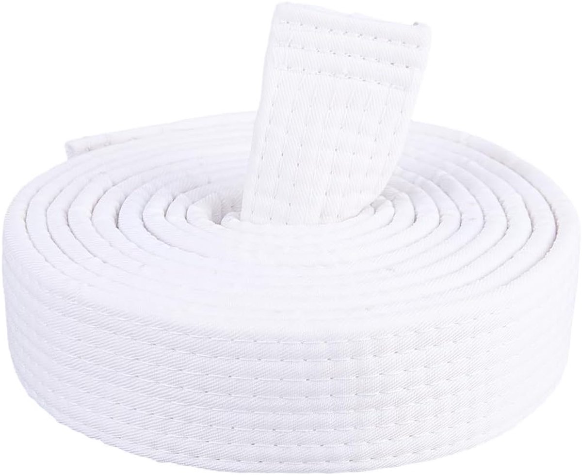 Witte Karategordels Polyester Martial Arts Gordel Judo Braziliaanse