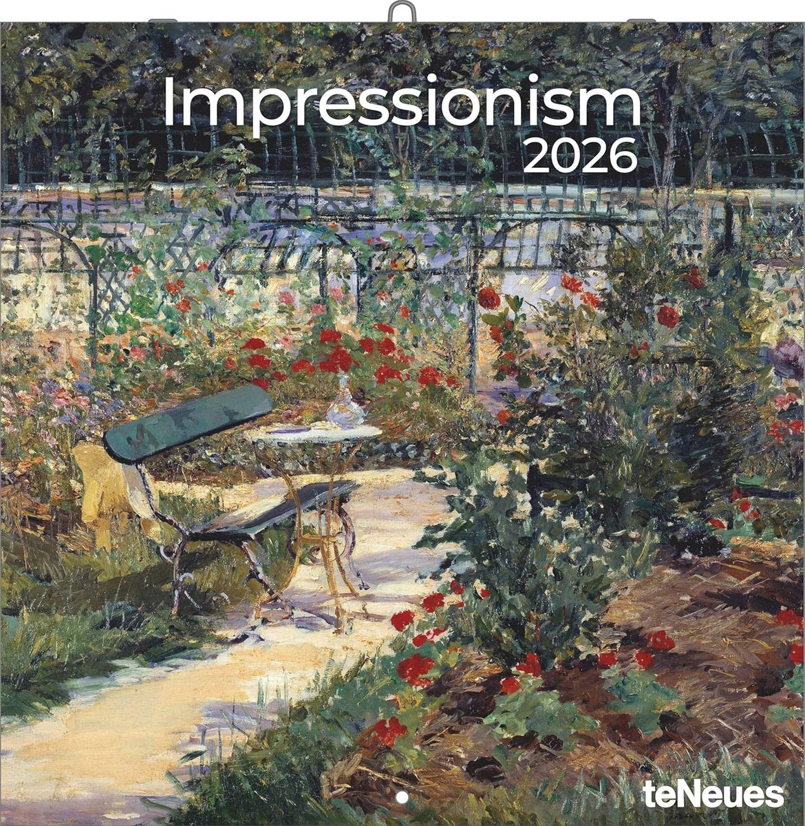 Wandkalender 30x30 cm - Kunstkalender - Impressionisme - Breng kunst in huis - ShopVlot
