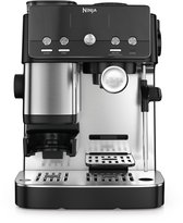 Ninja Luxe Café Mini 2-in-1 espresso- en filterkoffiemachine - Ingebouwde bonenmaler - Handmatige melkschuimer - ES301EU