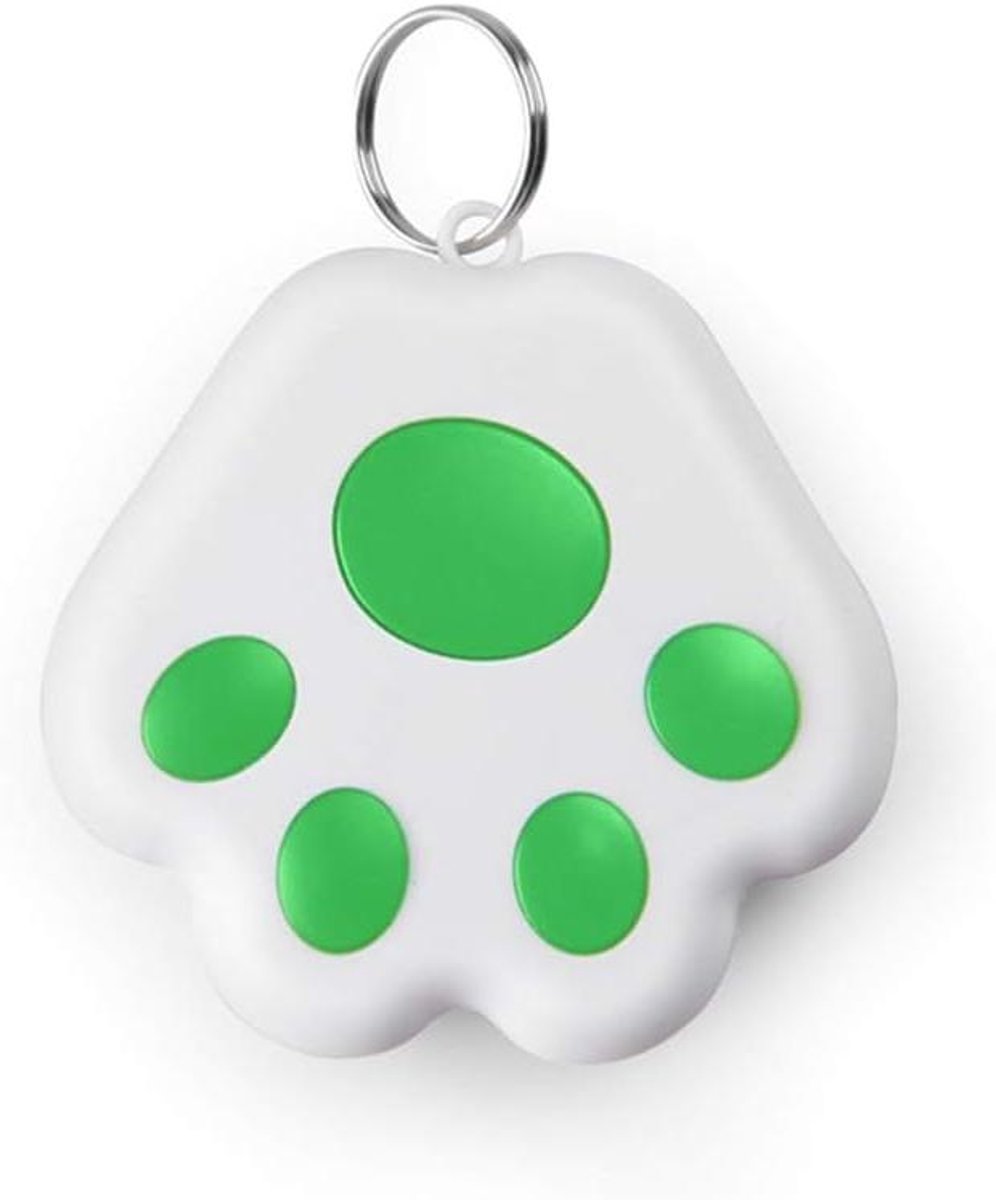Huisdier Tracker - Bluetooth Zoeker Anti-verlies Alarm - Vind Verloren Items - Twee-weg Alarm Functie - Mini Formaat - Groen