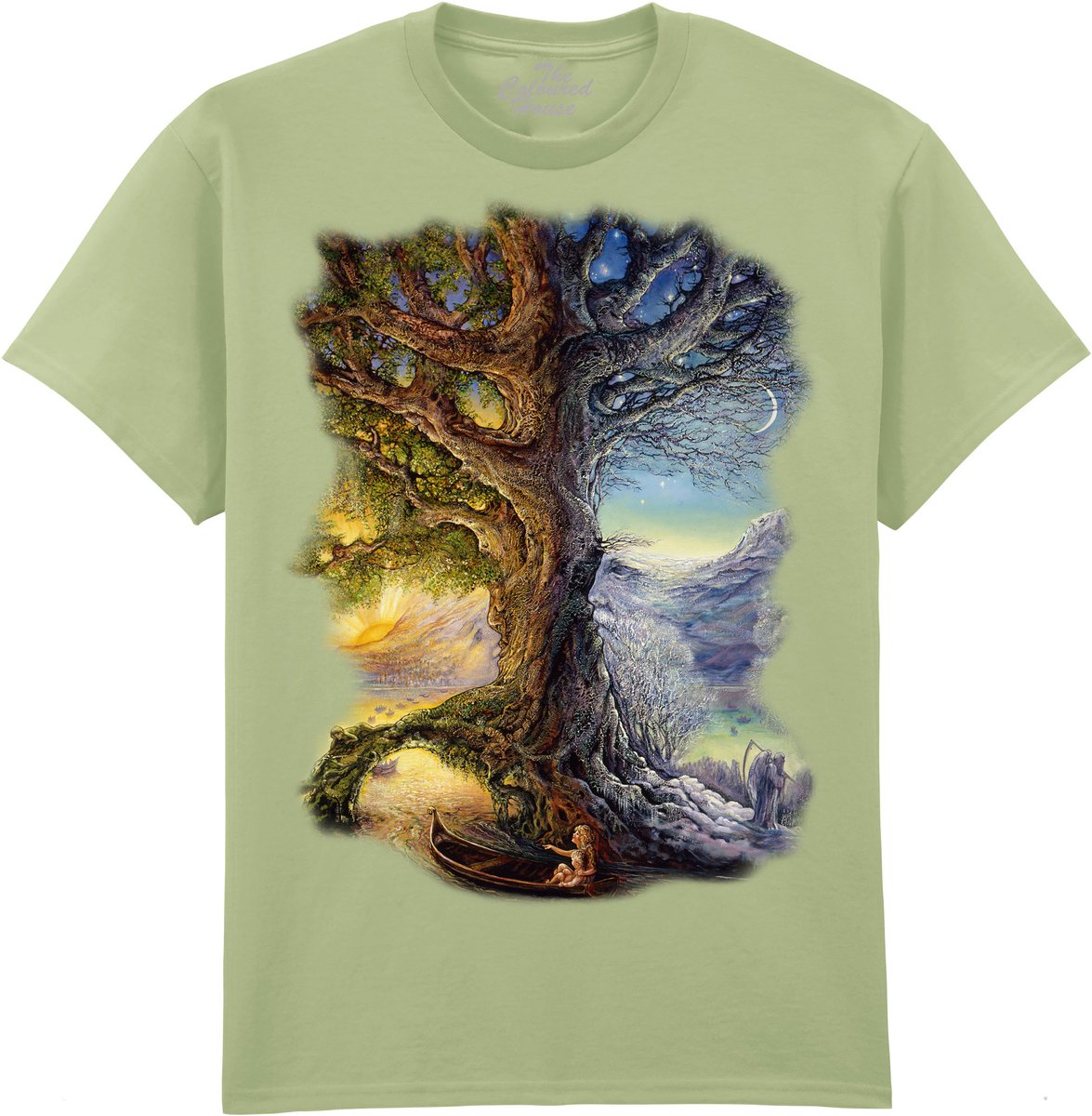 Tree Of Time The Coloured House T-shirt S