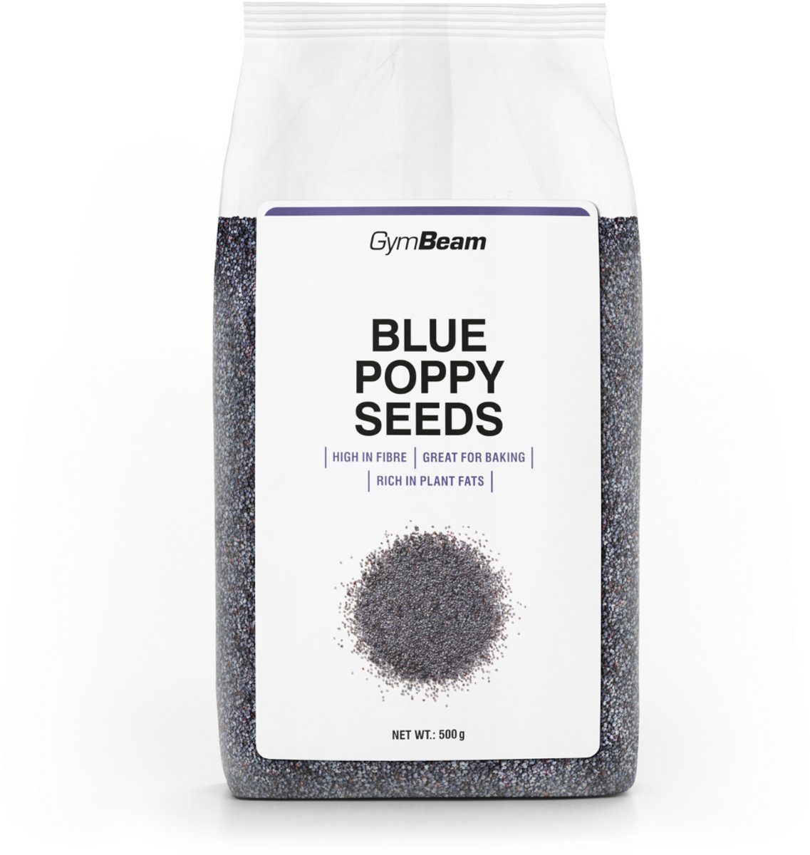 GymBeam Blauwe Klaproos zaden 500 g