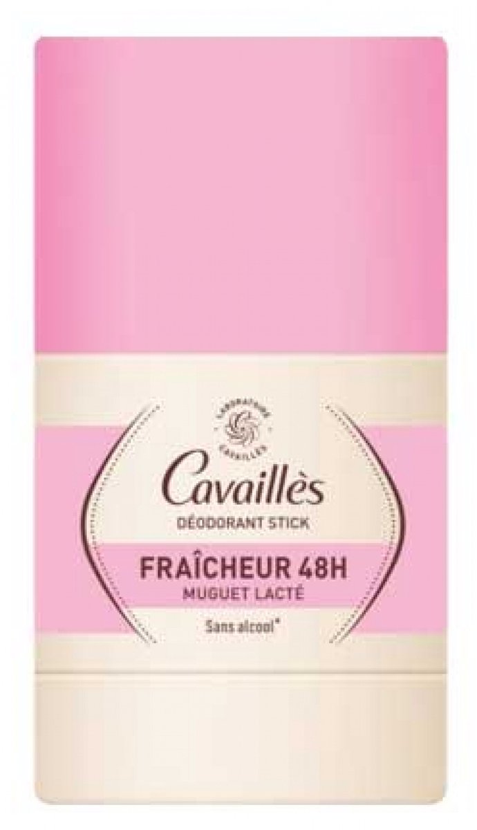 Cavaillès Deodorant Stick Frisheid 48H Melkachtig Lelietje-van-dalen 50 ml