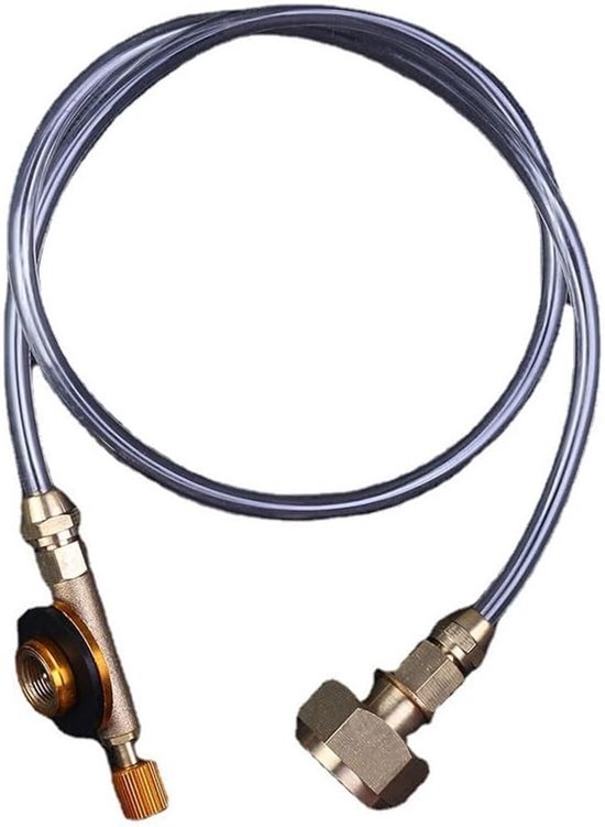 SnelShoppen - Propaan Adapter voor Camping, Gasfles Adapter, Gasvuladapter voor Campingfornuis, Geschikt voor Propaan en Butaan, Outdoor Koken, Inclus — afbeelding 2