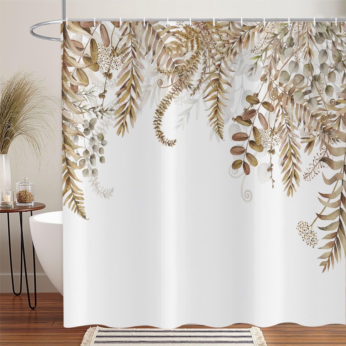 Omgoods - Eucalyptus Douchegordijn 180 x 200 cm
