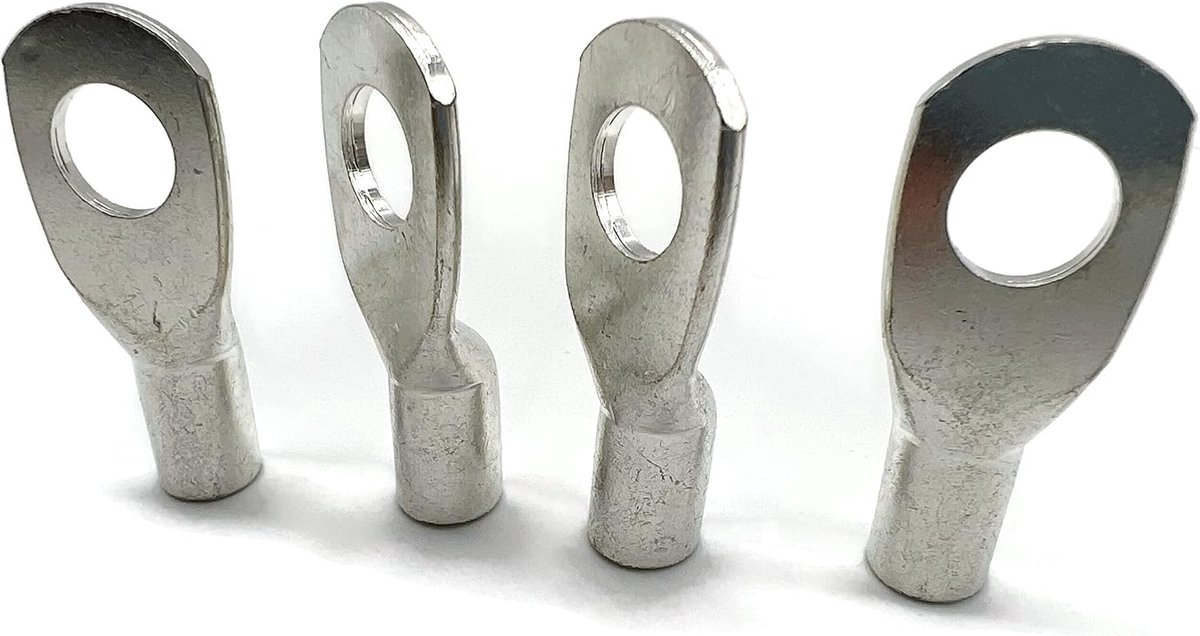 eXODA Kabelschoen 25mm2 M10 4x ringoog krimpkabelschoenen