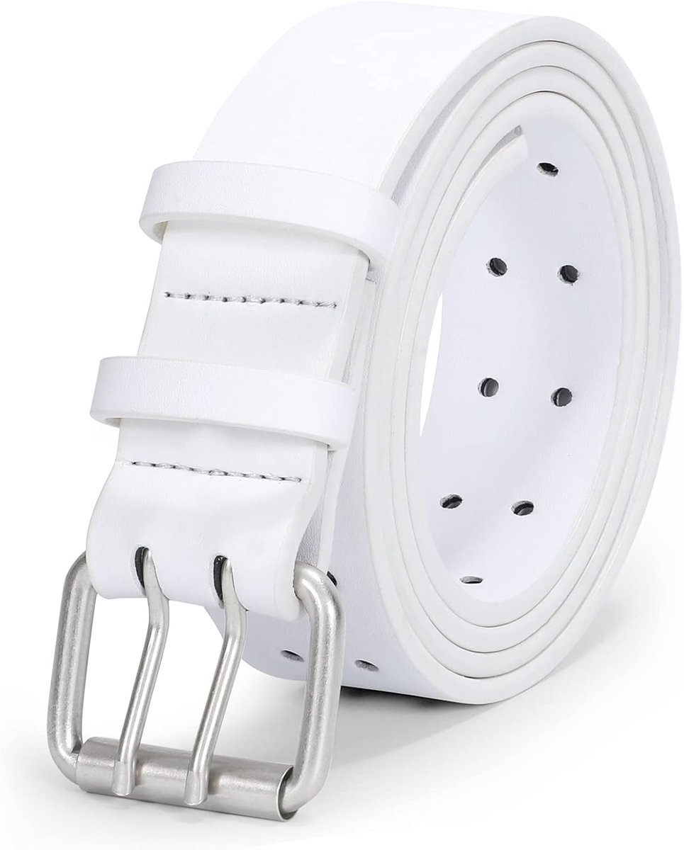 Leren Riem voor Dames - Stijlvolle Gesp, Hoogwaardige Vintage en Modieus Design - Uitstekend voor Jeans, Jeansbroek, Shorts