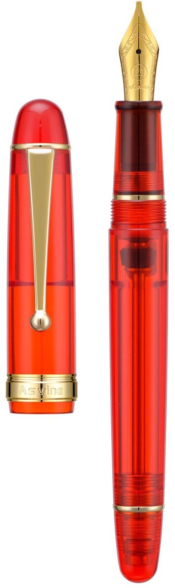 Omgoods - Vacuüm Vulpen met Fijne Punt en Geschenkdoos