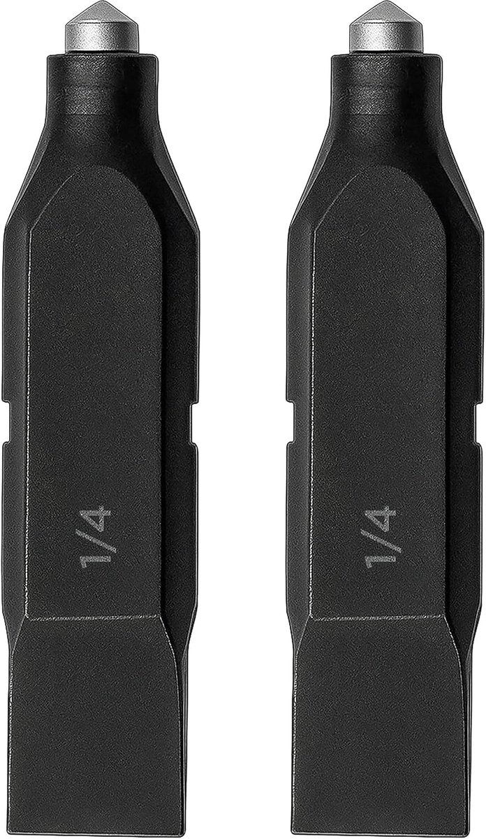 Wolfraamcarbide glas breker bits ontworpen voor Leatherman Multi-tools (2 Pack)