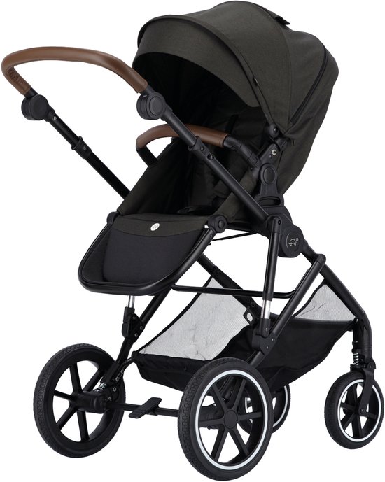 Puck Carl Kinderwagen 3-in-1 - Donkergroen van Puck. — afbeelding 4