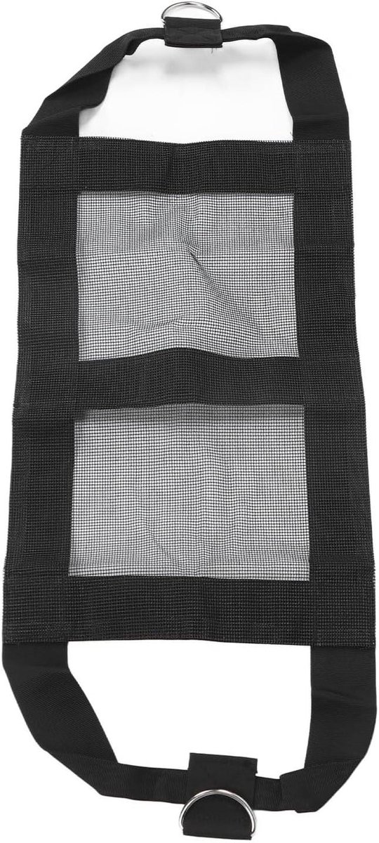 Weegschaaltas voor Dieren - Dierenweegschaal - Dieren Wegen - Stevig Nylon Materiaal - 48 x 30 cm - Zwart
