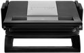 Gesloten Princess contactgrill met RVS accent en merknaam.