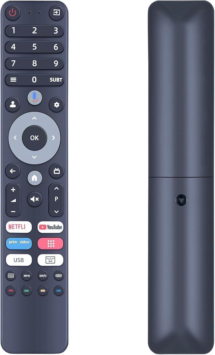 L32H8CG Replacement Remote Control Suitable for CHIQ TV L32H8CG U43QM8G L32QM8G L40QH7G U50QM8G U55QM8G L32H7G L40H7G - ShopVlot