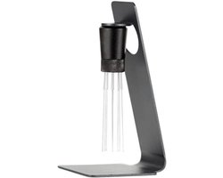 Koffie Distributeur Tool - Espresso Roerder - Espresso Bereiden - 0.4mm Fijne Naalden - 200 g - Zwart