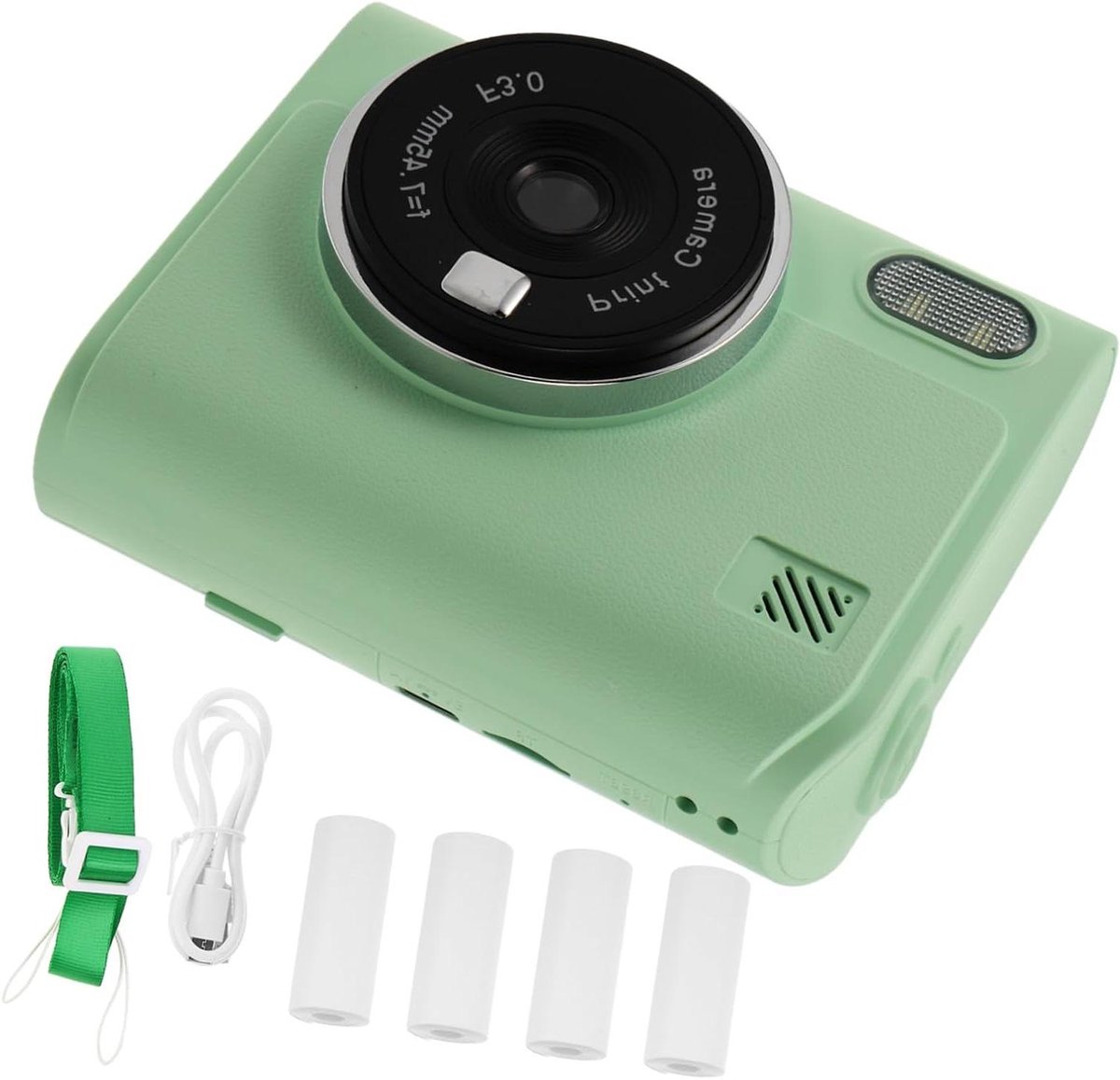Kindercamera met Print - Direct Print Camera - Foto's Maken - Directe Kleurafdruk - 11 x 9 x 5 cm