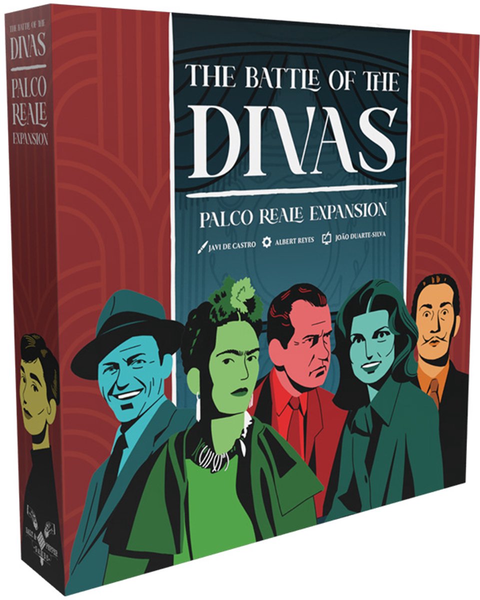 The Battle of the Divas Palco Reale - Uitbreiding - Bordspel - Engels