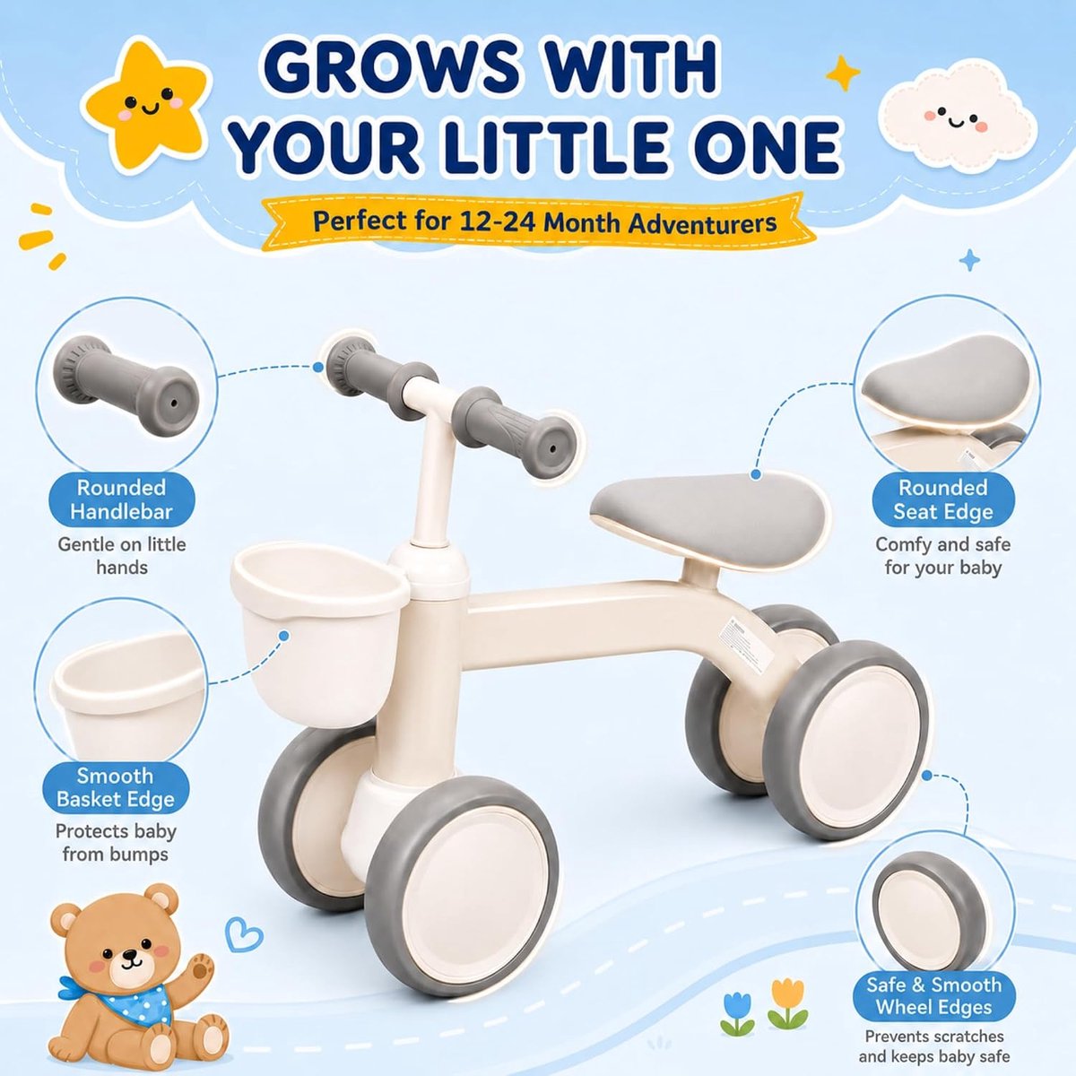 LG Triumpunpre - Loopfiets voor baby 1 jaar thumbnail 4