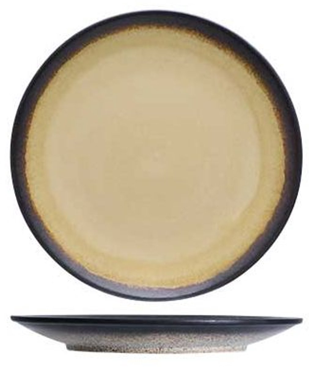 Cosy & Trendy Fervido Yellow Plat Bord D26,5cm