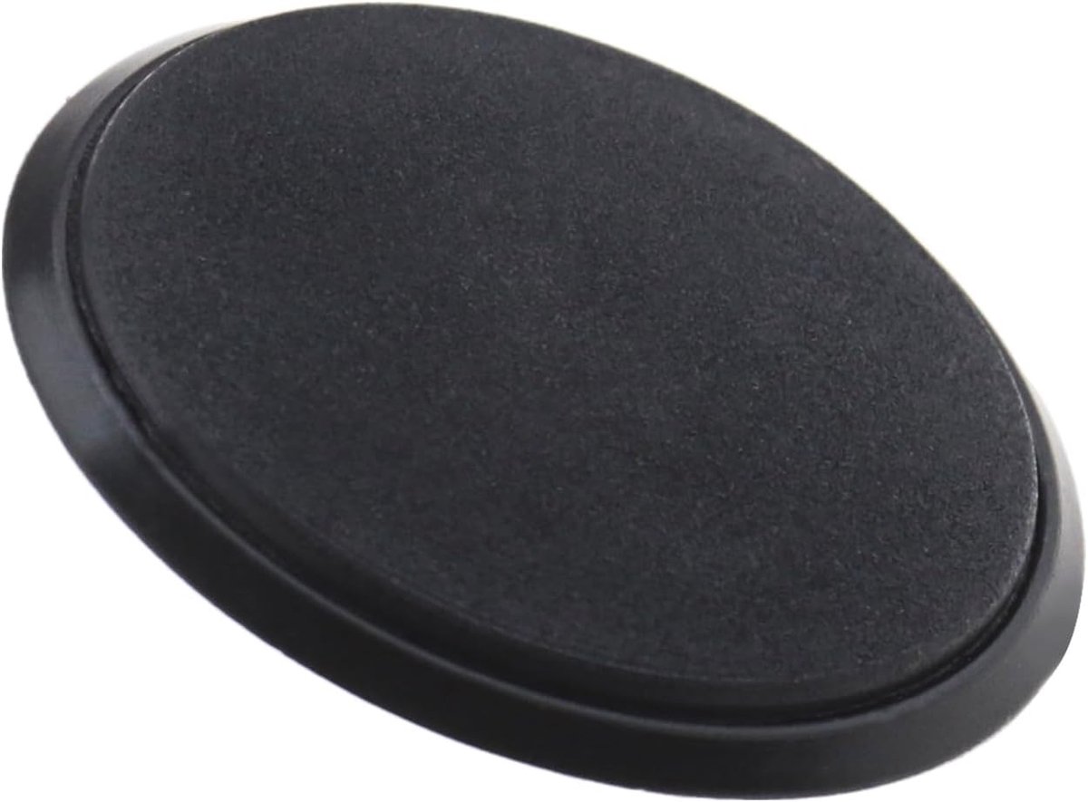 46 mm auto achterruitwisserplug, 16 mm hoogte voor achterklep wisser voorruit arm antenne gatafdekking ABS zwart - universeel