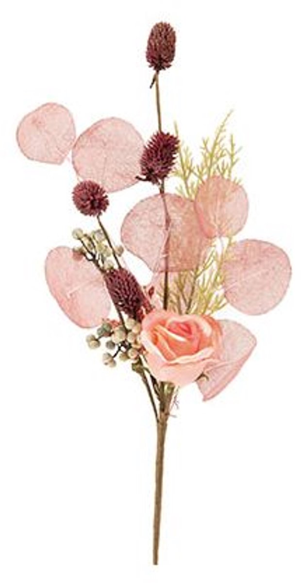 Tak Romantic Mix Roze 50x6xh6cm Langwerp Ig Kunststof