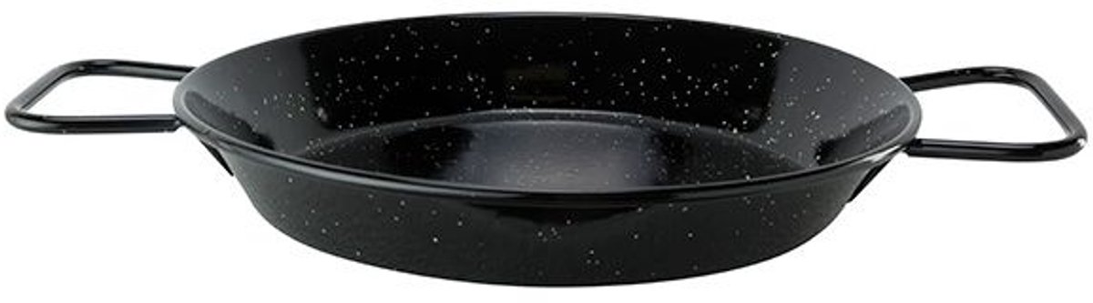 Paellapan D26 37x26xh4cm Geemailleerd St Aal
