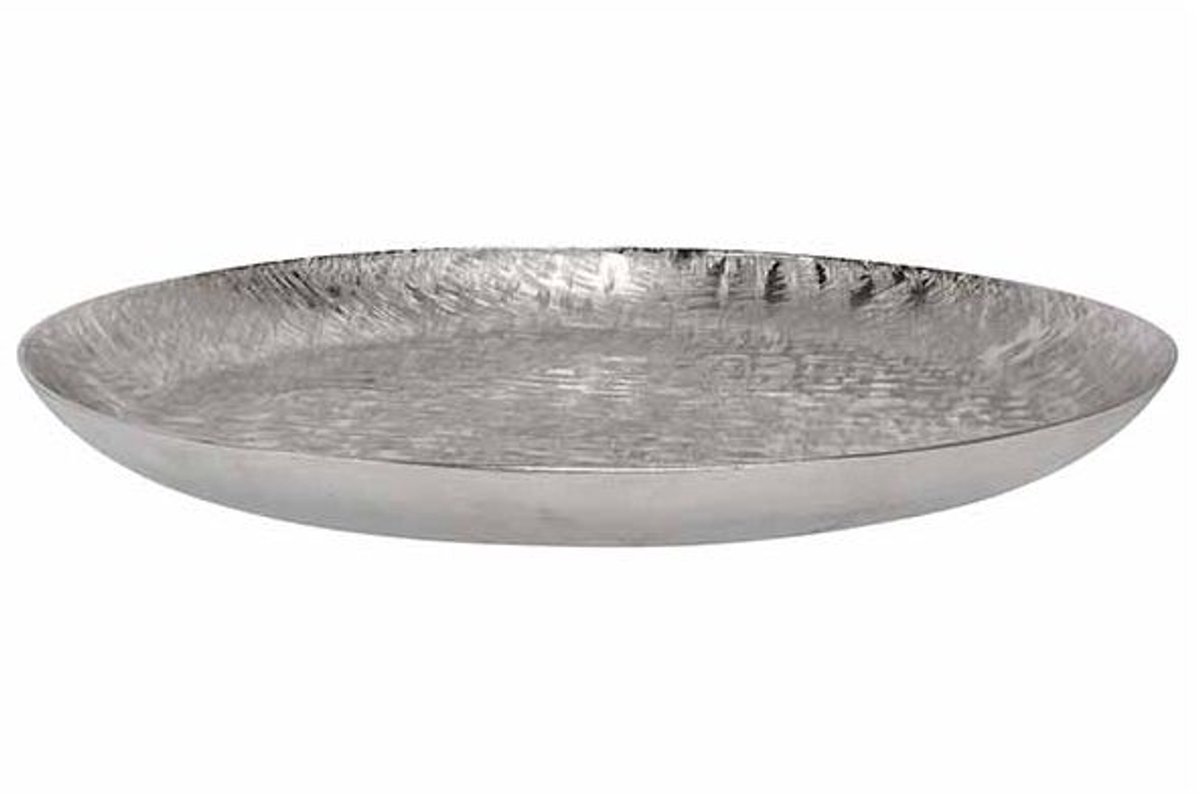 Cosy @ Home Schaal Cross Zilver D35xh3cm Aluminium