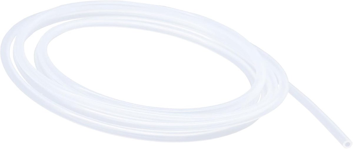 1,6 mm ID x 3,2 mm OD siliconen buis 2,5 m, heldere flexibele voedselveilige slang luchtwaterpijp voor pompoverdracht, aquarium