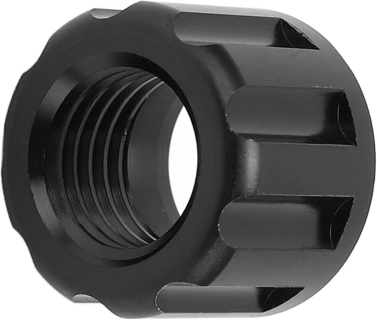 Hub Tube Shaft Nut, Aluminium M12 X 1.5mm Fiets Loopvlak Shaft Moer