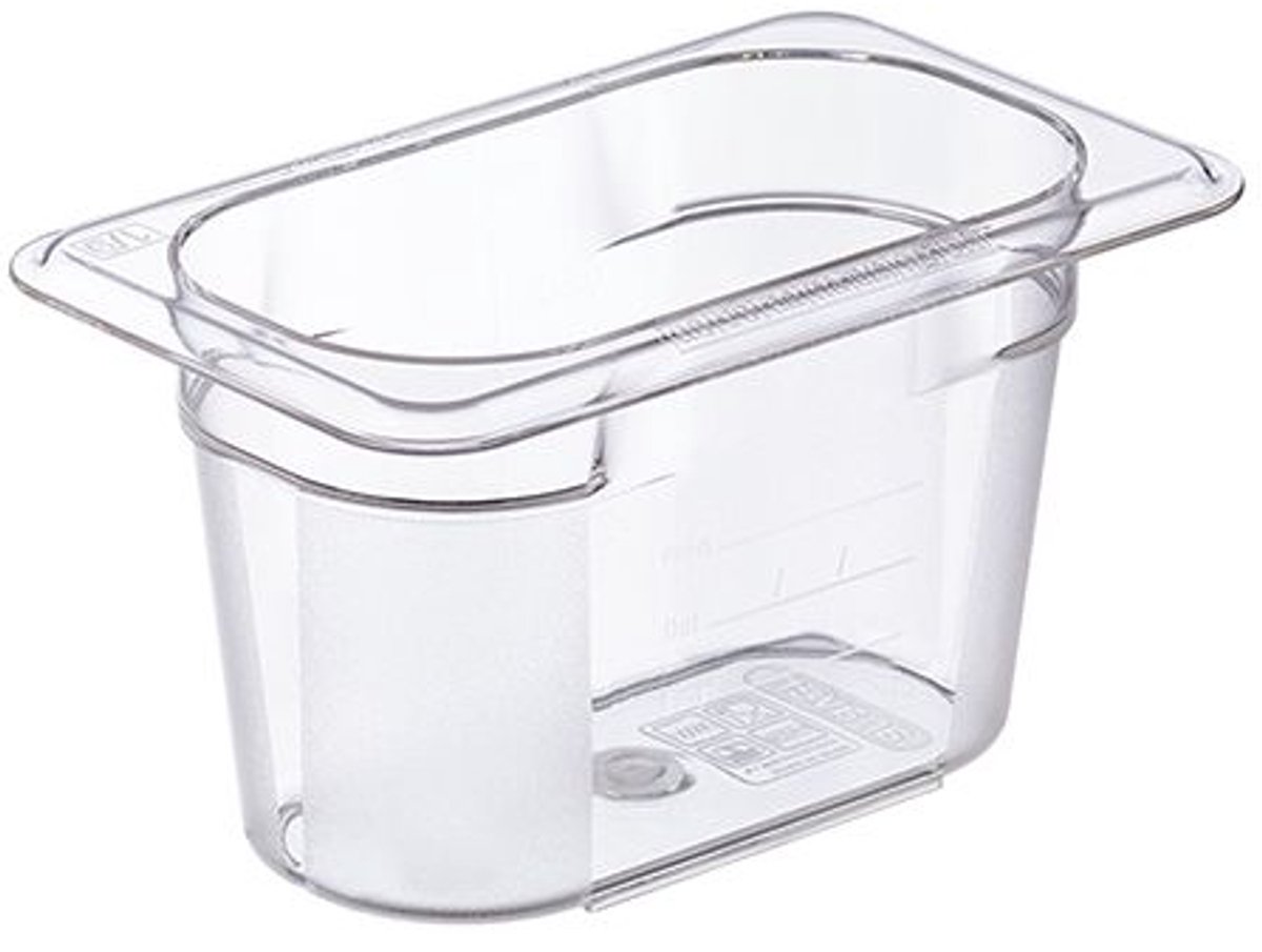 Araven Basic Vershouddoos Gn1-9 H10cm 0.9l Pc