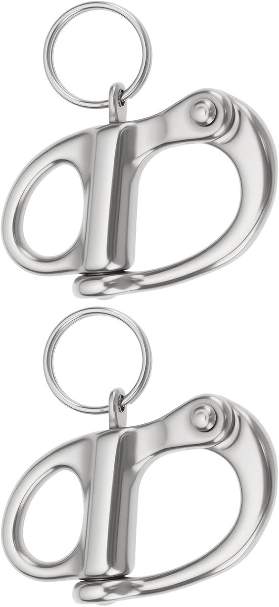 2 Stks 35mm Vaste Snap Sluiting 100 kg voor Marine Boot Vrachtwagens Van Caravan Trailers