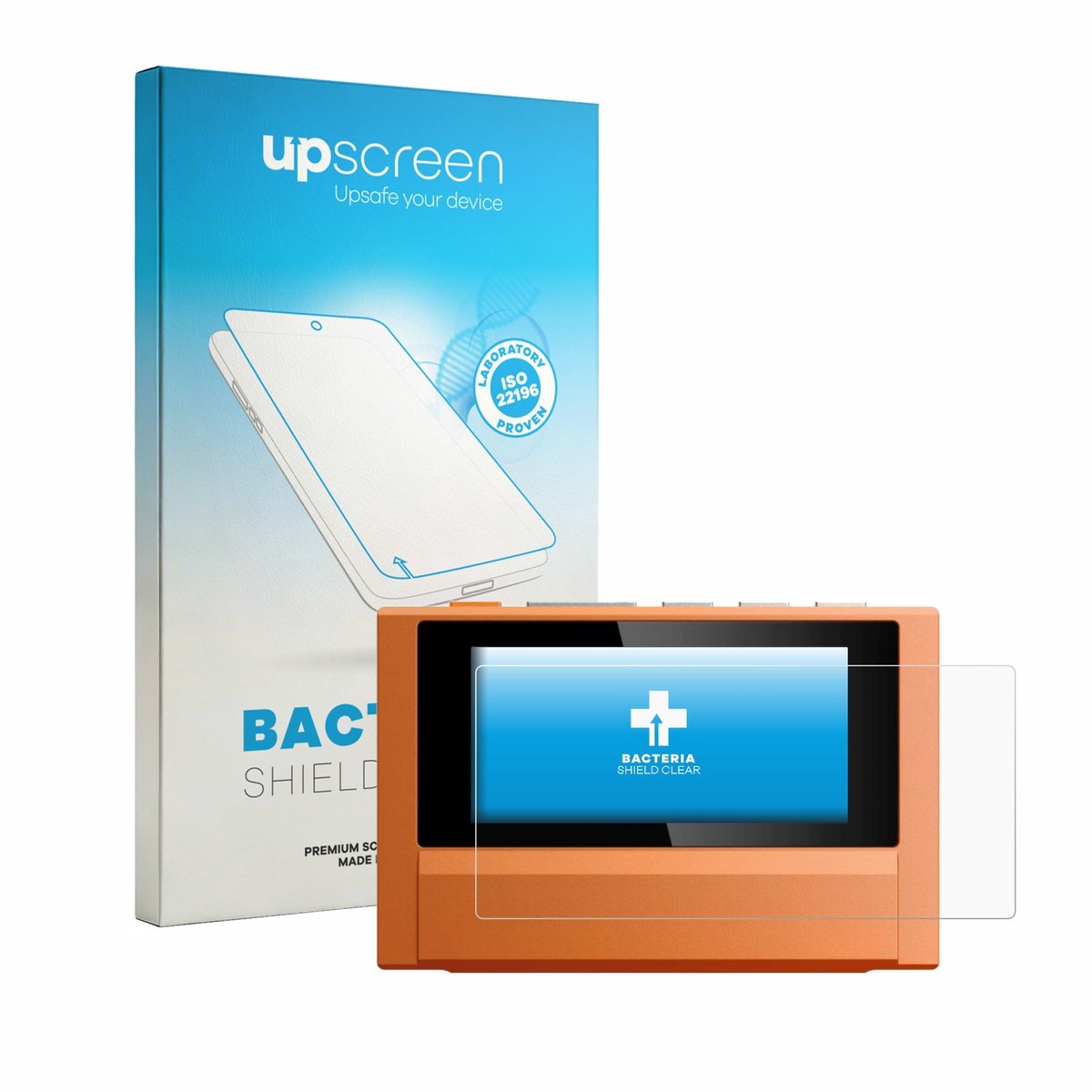 upscreen - Screenprotector voor FiiO SnowSky Echo - Folie Beschermfolie transparant antibacterieel