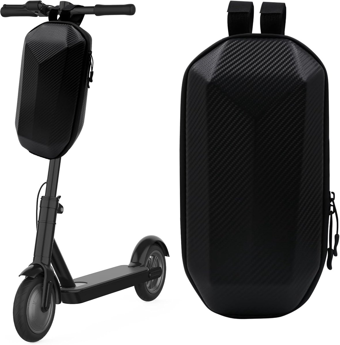 4 liter, grote capaciteit, scootertas met Eva hard Sell binnenkant, waterdichte frontbuistas, stuurtas, fietsvoorvak voor elektrische scooters, sleutels en kleine voorwerpen