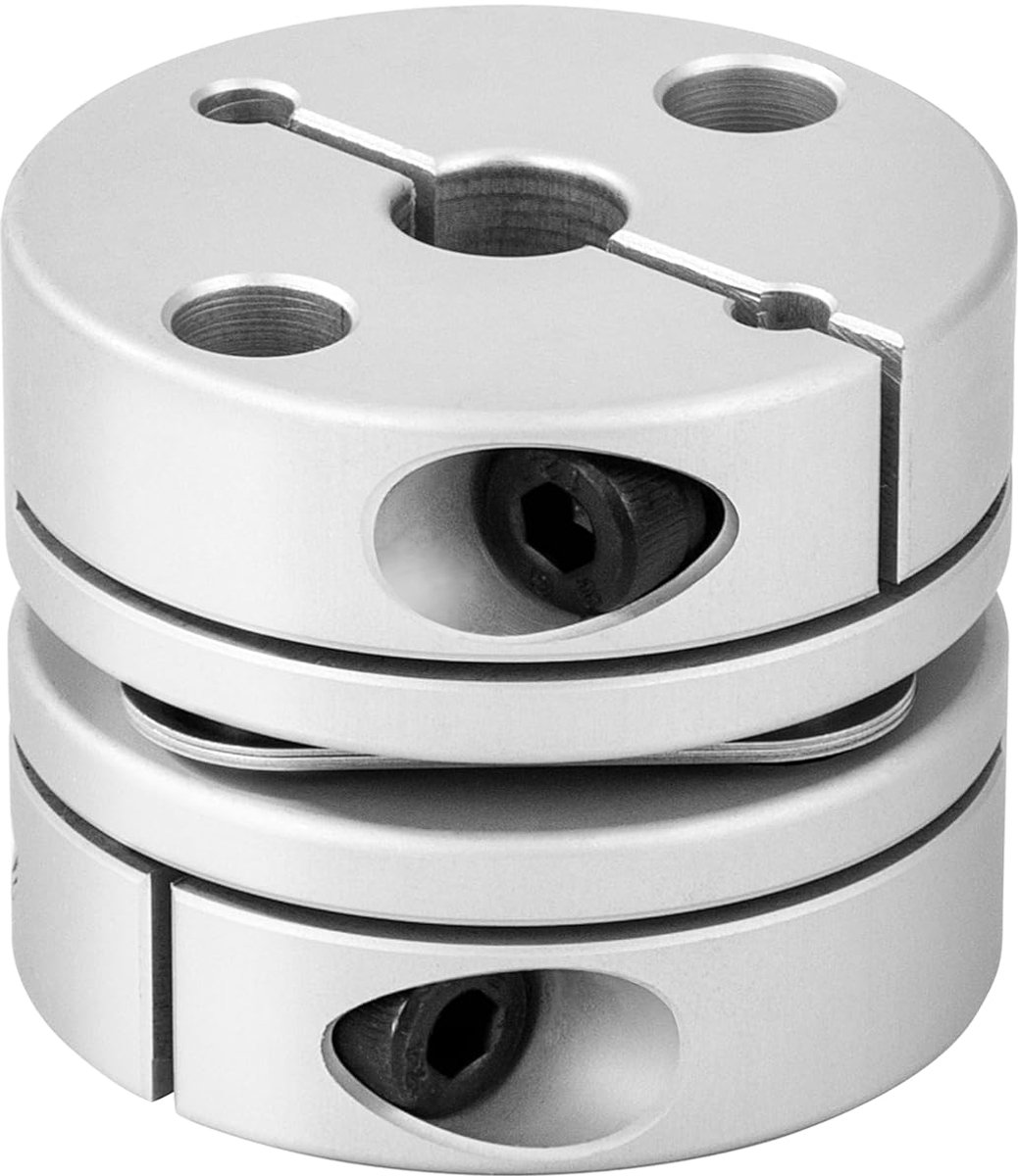 6 mm tot 8 mm motoras koppeling, D26 L25.6 flexibele wiel membraan koppeling gewricht, flexibele membraankoppeling koppeling, motoras connector voor schroeven stap servomotor encoder
