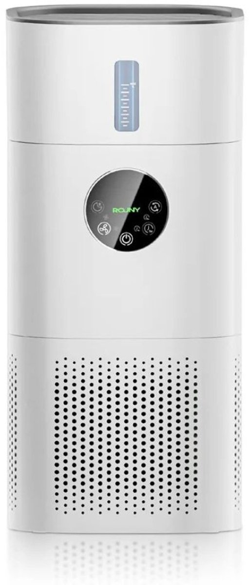 G&G luchtreiniger - Luchtbevochtiger - Air purifier - Slaapkamer - Babykamer - HEPA filter - 50m2 - 3 ventilatorstanden - Wit