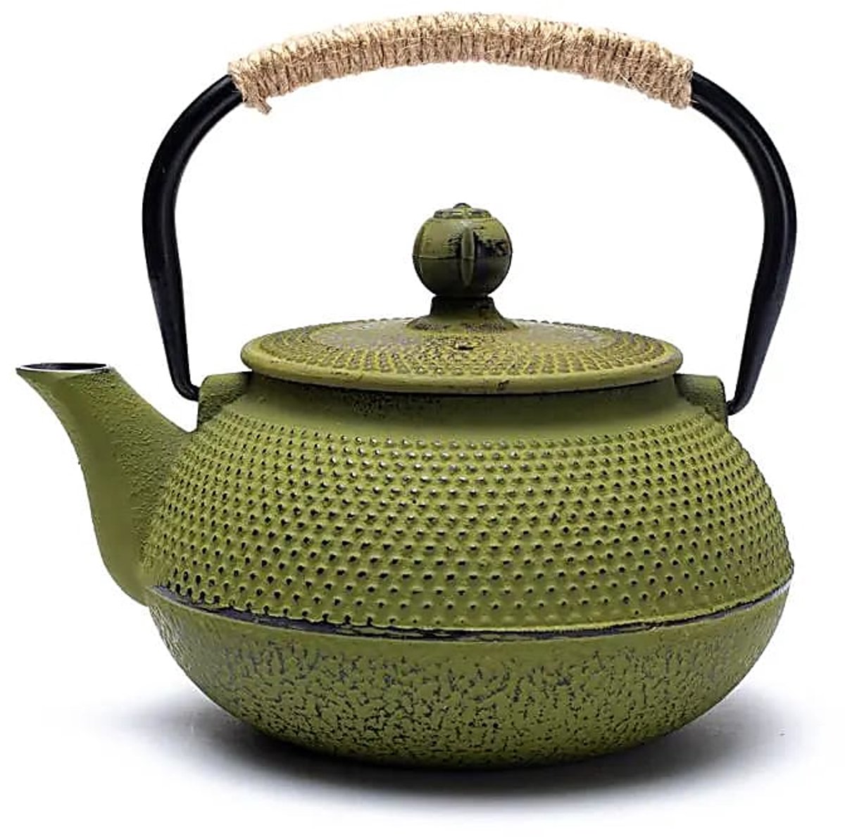 Japanse Stijl Tetsubin Groene Gietijzeren Theepot (600 ml)