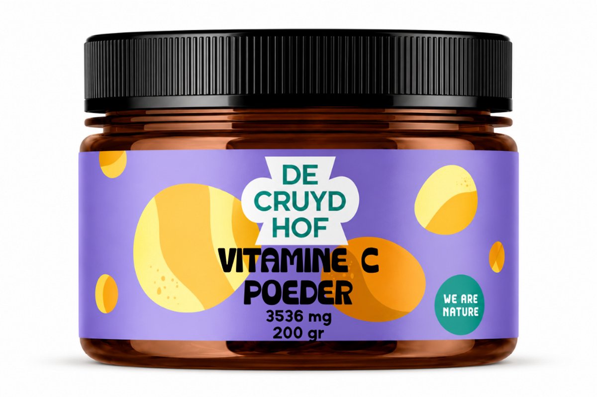 De Cruydhof Vitamine C Poeder (200 gr)